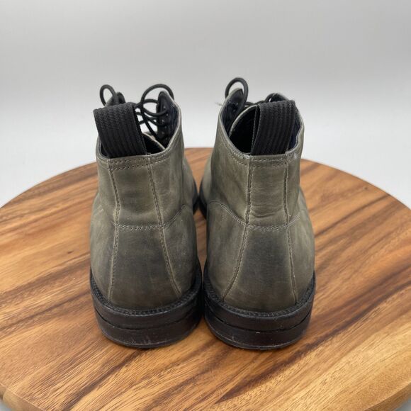 Cole Haan Wagner Grand Apron Boots Mens Size 10.5 M Gray Leather Casual Chukka main image 8